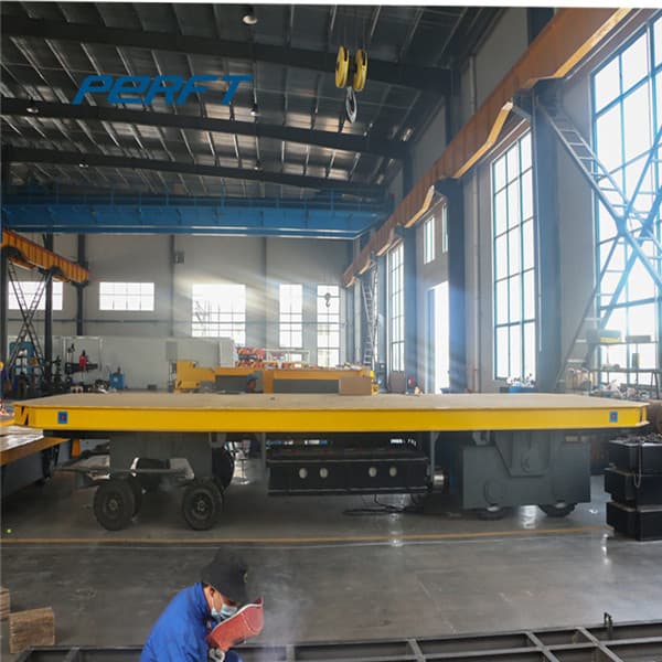 motorized transfer trolley in steel industry 200t